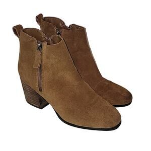 Blondo Siena Camel Waterproof Booties, 8M